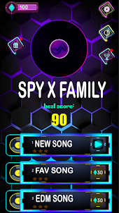 Anya Spy X Family Tiles Hop