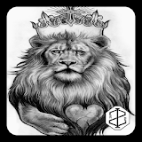 Lion Tattoo Design icon