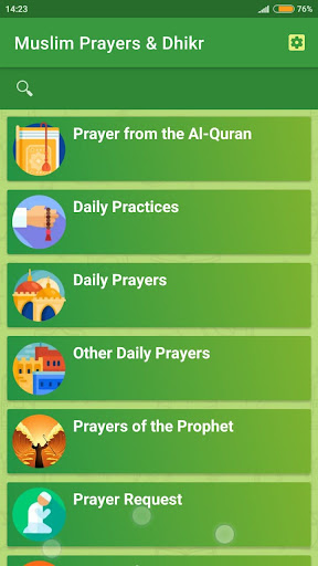 Muslim Prayers and Dhikr Screen 2