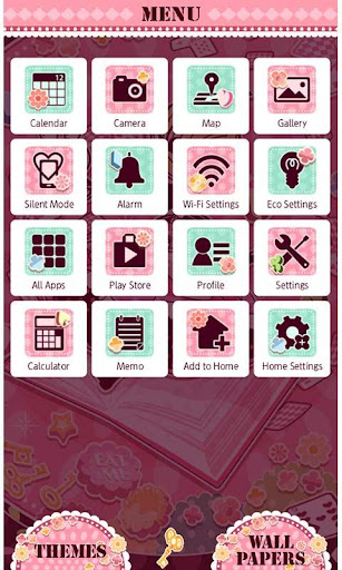 Alice in Polka Dot Land Theme Screen 3
