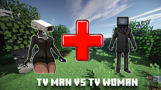 Tv Man X TV mulher Mod MCPE