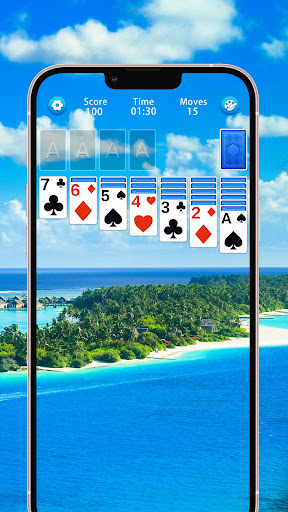 Screenshot of Solitaire