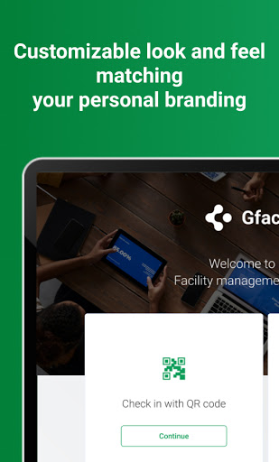 Android application Gfacility - Visitor Kiosk screenshort