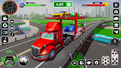US Car Truck Transport Game3D - Screenshot 4