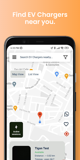 Android application Tigon Motors screenshort
