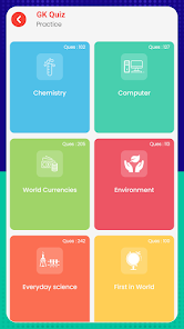Captura de Pantalla 19 GK Quiz General Knowledge App android