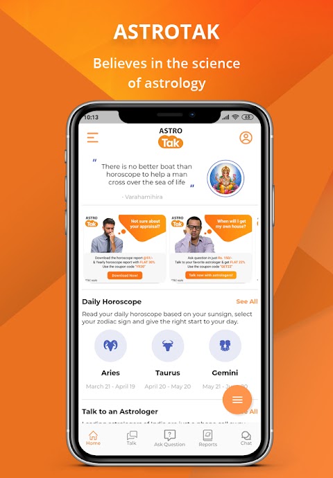 Astrologer App - Astrotakのおすすめ画像1