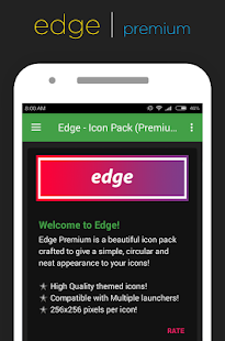 Edge - Icon Pack (Premium) Screenshot