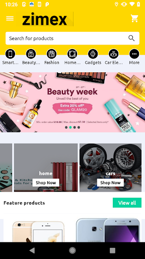 zimexdubai shopping Screen 2
