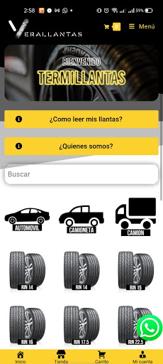 Android application VeraLlantas Pamplona screenshort