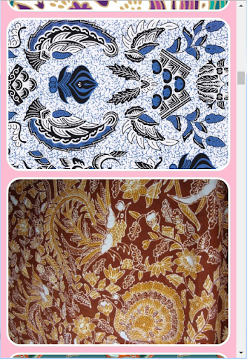 Batik Cloth Design