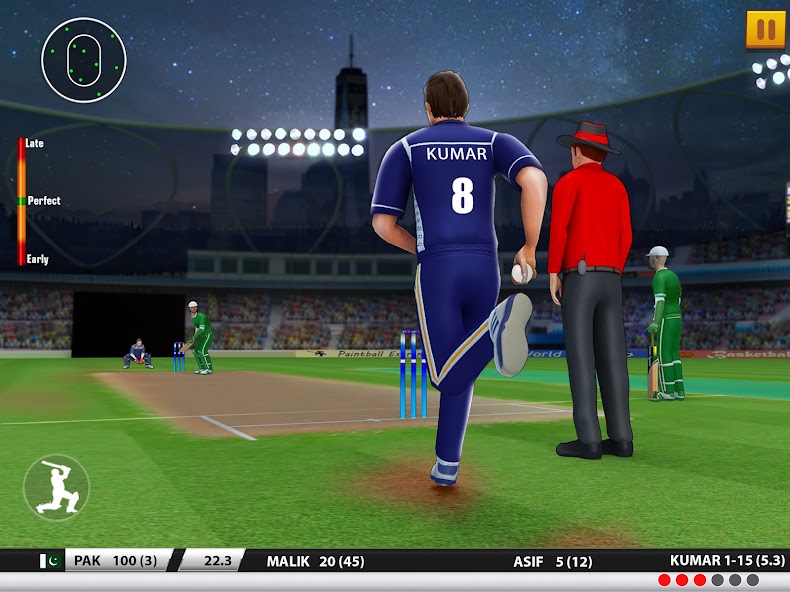 Ultimate Cricket Games: League MOD APK screenshot
