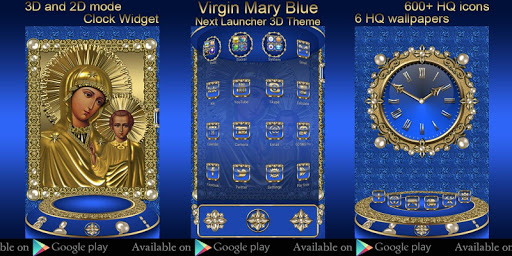 Virgin Mary Blue Go Locker The Screen 3