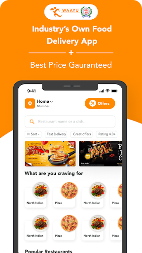 Waayu: Food Delivery App Screenshot 2 - AppWisp.com