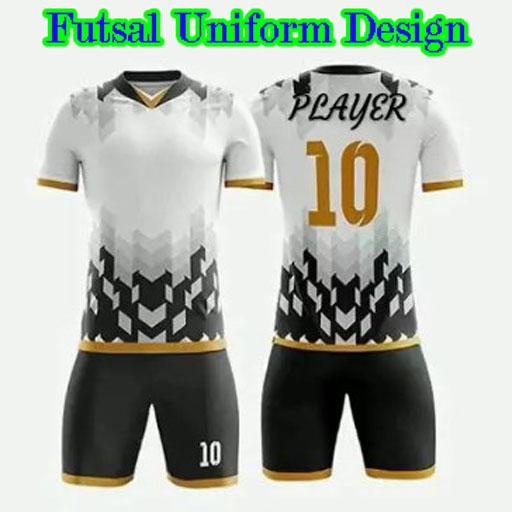 How to Design Full Printed Gold - Black Soccer/Football/Futsal Jersey in  CorelDraw 