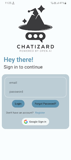 Chatizard Screen 2