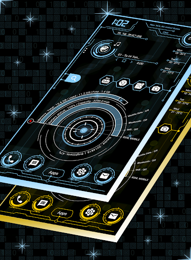 Screenshot of Hi-tech launcher 2025