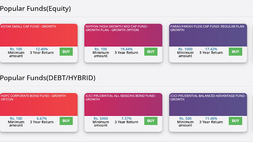 Mutual Fund Grow