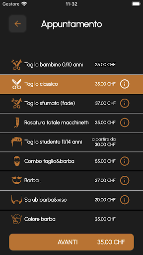 Barber Club Lugano Screen 3