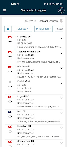 Swiss Equestrian Screen 2