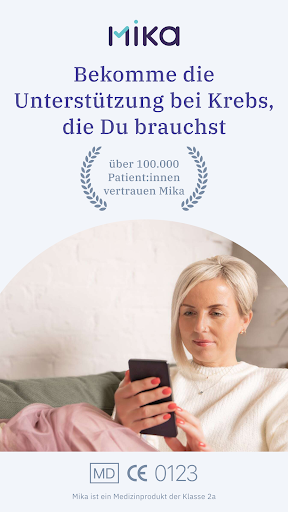 Android application Krebs Therapie Assistent Mika screenshort