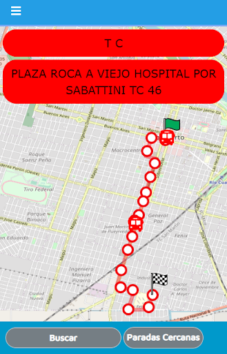 Rio Cuarto Bus Screen 2