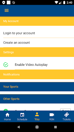 Screenshot of Kansas City Athletics