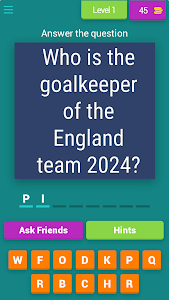 England Football Team Quiz Unknown