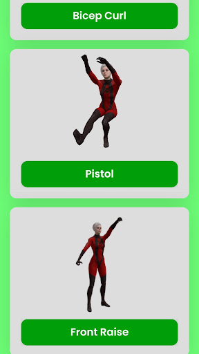 AR Fitness Trainer Screen 3