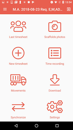 Android application PERIpath Mobile Hazel screenshort