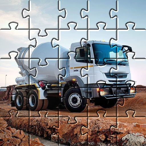Concrete Mixer Truck Jigsaw Puzzles ????