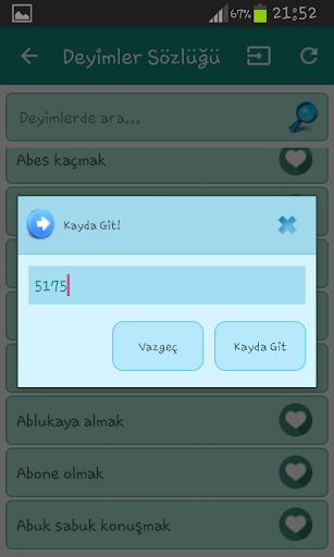 Deyimler Sözlüğü Screen 3
