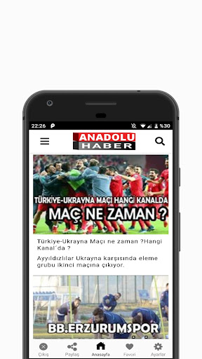 Anadolu Haber Screen 2