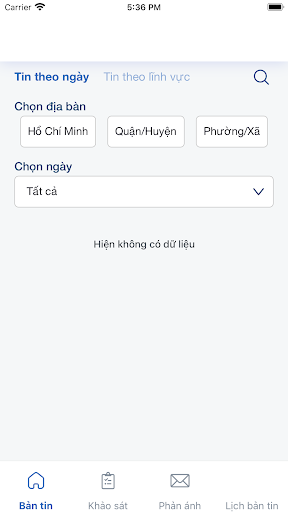 Android application Truyền thông tương tác screenshort