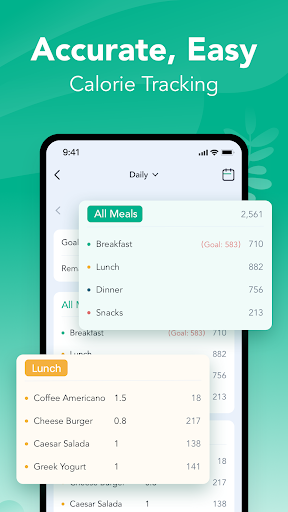 Screenshot of Calorie Counter & Weight Loss