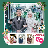 Camera Wedding Couple Hijab Modern icon