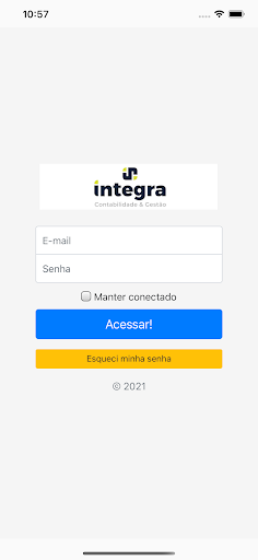 Android application Integra Contabilidade e Gestão screenshort