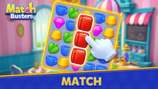 Match Busters:Puzzle & Travel