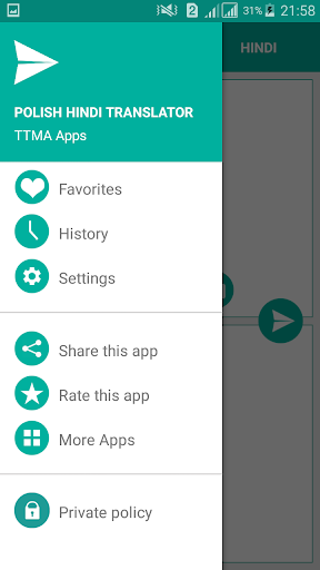 Polish Hindi Translator Screen 3