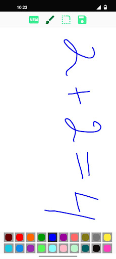 Android application Simple Sketch Board - Painting screenshort