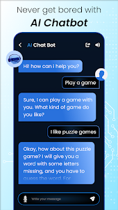 تطبيق دردشة بوت - Chat AI