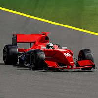 Formula racing car game 3d