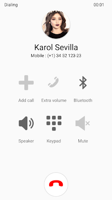Karol Sevilla Video Call Simのおすすめ画像2