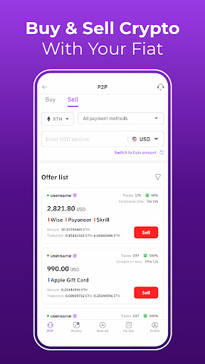 Screenshot of Remitano - Buy & Sell Bitcoin