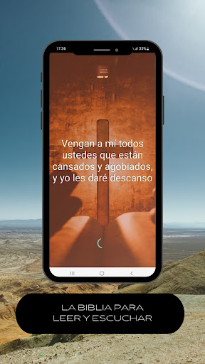 Android application Biblia en español screenshort
