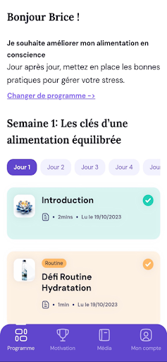 Android application DocLivi screenshort