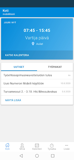 Android application Numeron screenshort