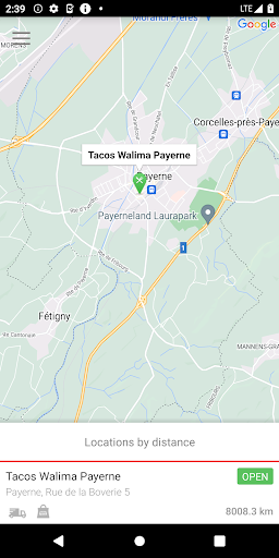Tacos Walima Payerne Screen 2