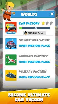 Car Factory : Build the Car - Screenshot 4