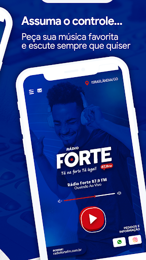 Radio Forte FM Screen 2